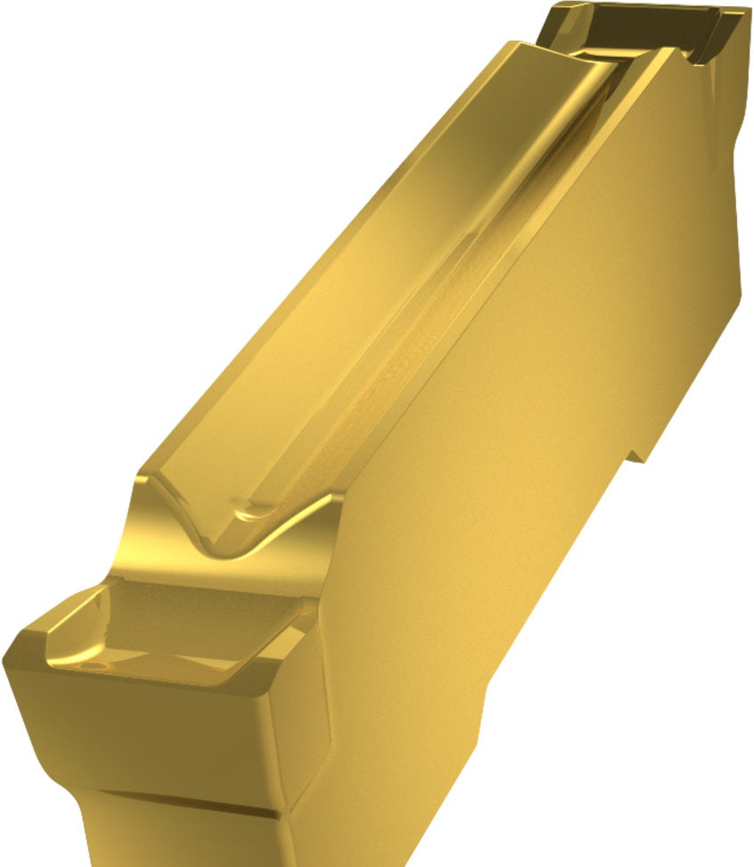 PRAMET Wendeschneidplatte GL2-D200M02-PR:G8330 2mm PVD-beschichtet Gold