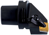 Dormer Pramet Klemmhalter ISO C3-DCLNR-22045-12 mit Polygonkupplung, 32 mm, Rechtslauf