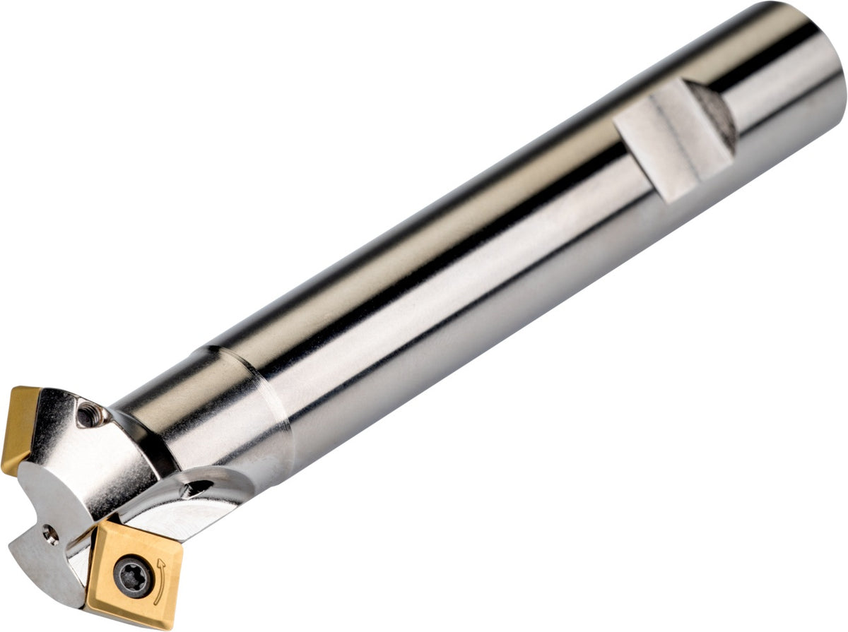 PRAMET Fasenfräser ISO 16N2R027B16-SSO09-C D.16mm Rechtslauf – Wendeschneidplatten-Fräser