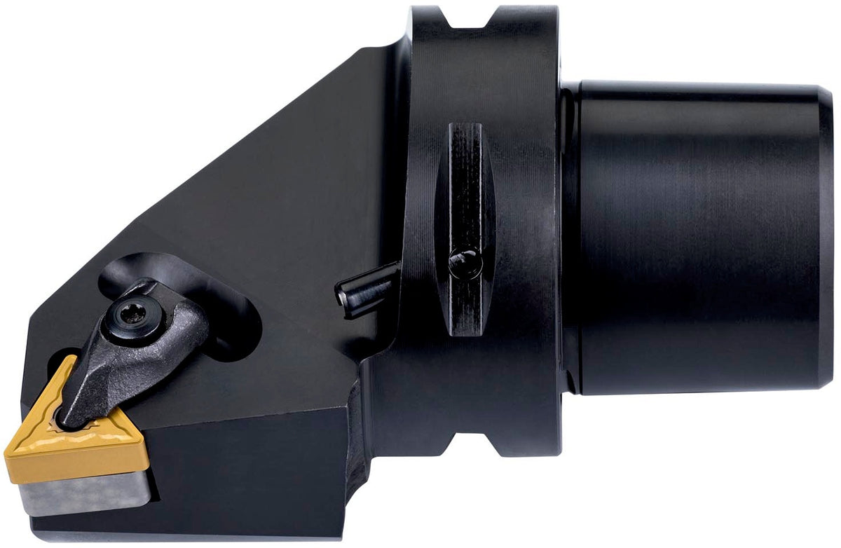 PRAMET Klemmhalter ISO C4-DTJNL-27050-16 mit Polygonkupplung, 40 mm, Linkslauf