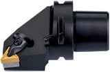 PRAMET Klemmhalter ISO C4-DTJNL-27050-16 mit Polygonkupplung, 40 mm, Linkslauf