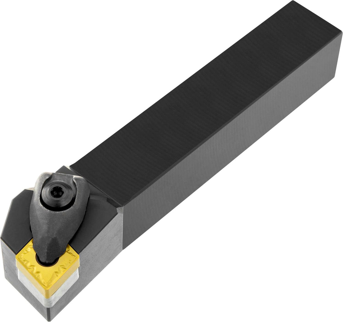 PRAMET Drehwerkzeughalter ISO DCLNL 2020 K 12 – Linkslauf, 125 mm Funktionslänge für 80° Rhombus-Wendeplatten