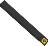 PRAMET Drehwerkzeughalter ISO SCACL 0808 D 06 Linkslauf – Schraubklemmung für 80° Rhombus-Wendeplatten