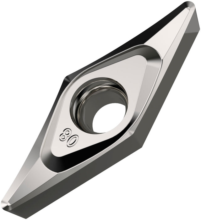 Dormer Pramet Drehwendeschneidplatte VCGT 130302E-SF3:H07 – 10 Stück, rhombisch 35°, H07