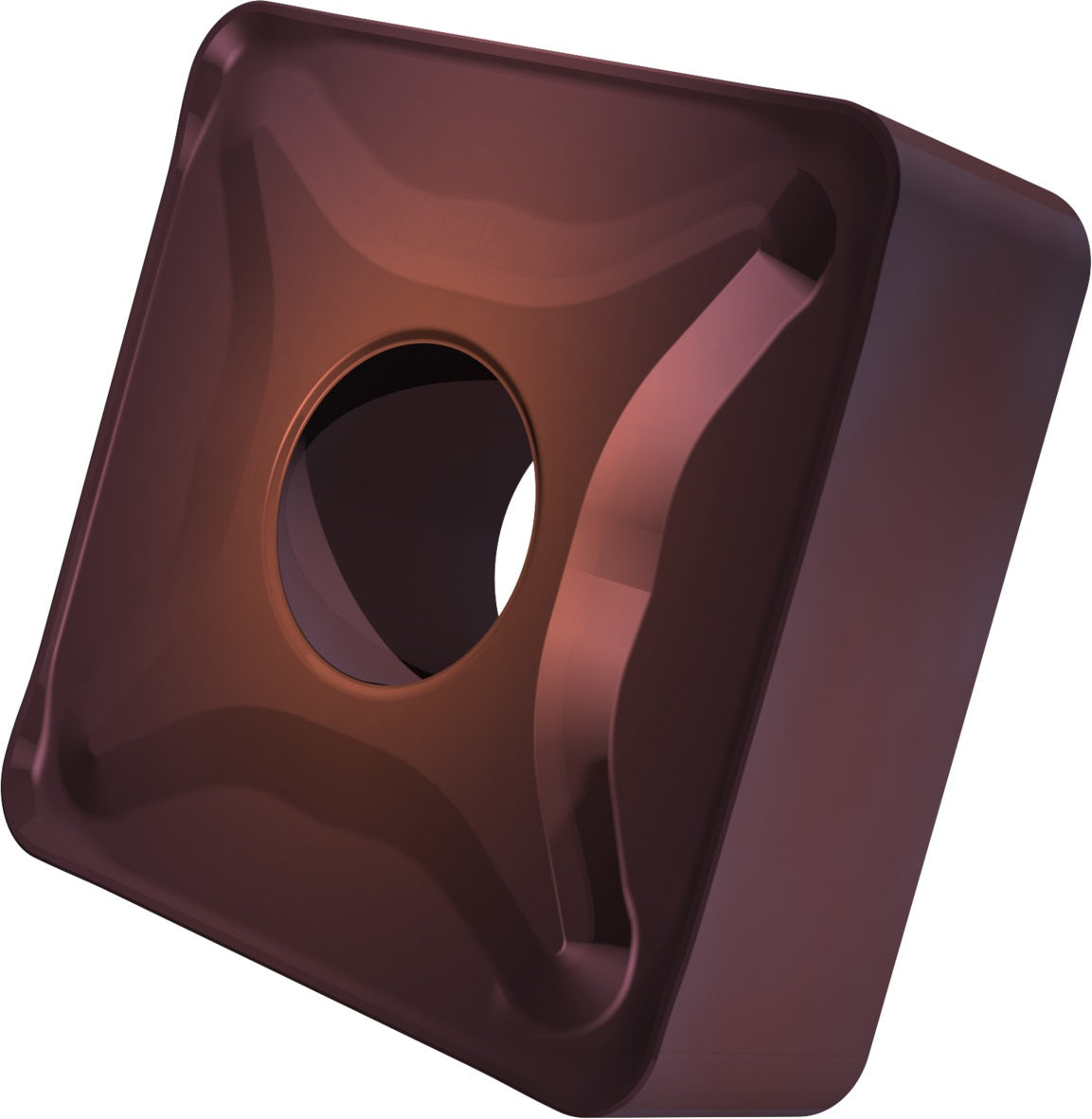 Dormer Pramet Drehwendeschneidplatte ISO SNMM 120408E-NR2:T8430, viereckig, PVD-beschichtet