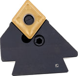 PRAMET Schwerlast-Drehkopf ISO KHP-CLNL 19 Funktions-Länge 45 mm Linkslauf