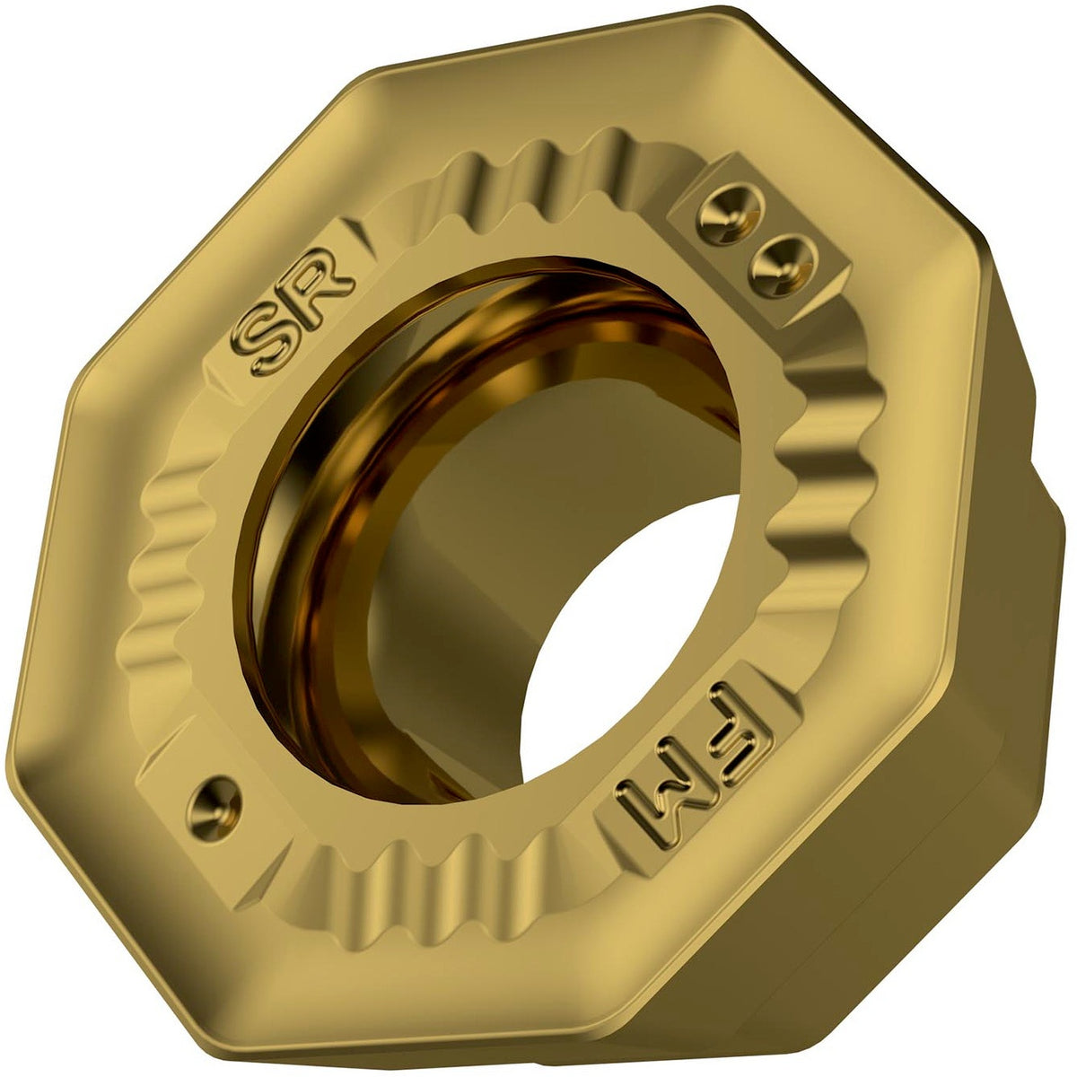Dormer Pramet Fräswendeschneidplatte ODMT 050508SN-R:M8330 PVD beschichtet Gold