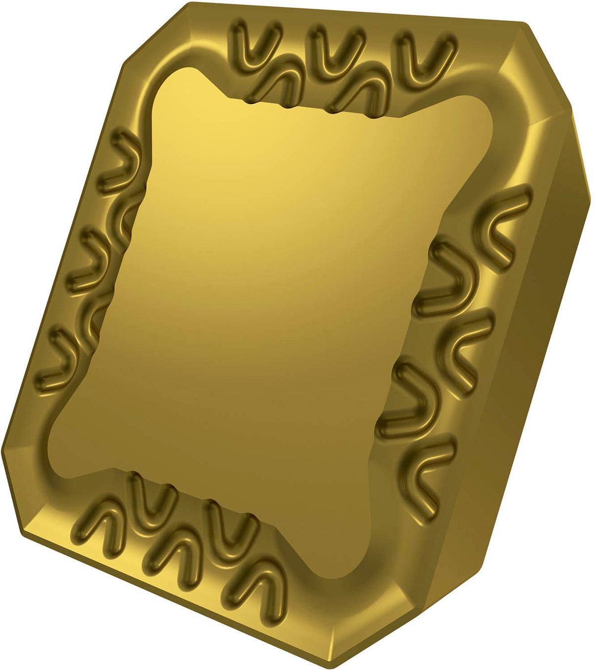 PRAMET Fräswendeschneidplatte SEER 1203AFEN M8330 PVD beschichtet Gold