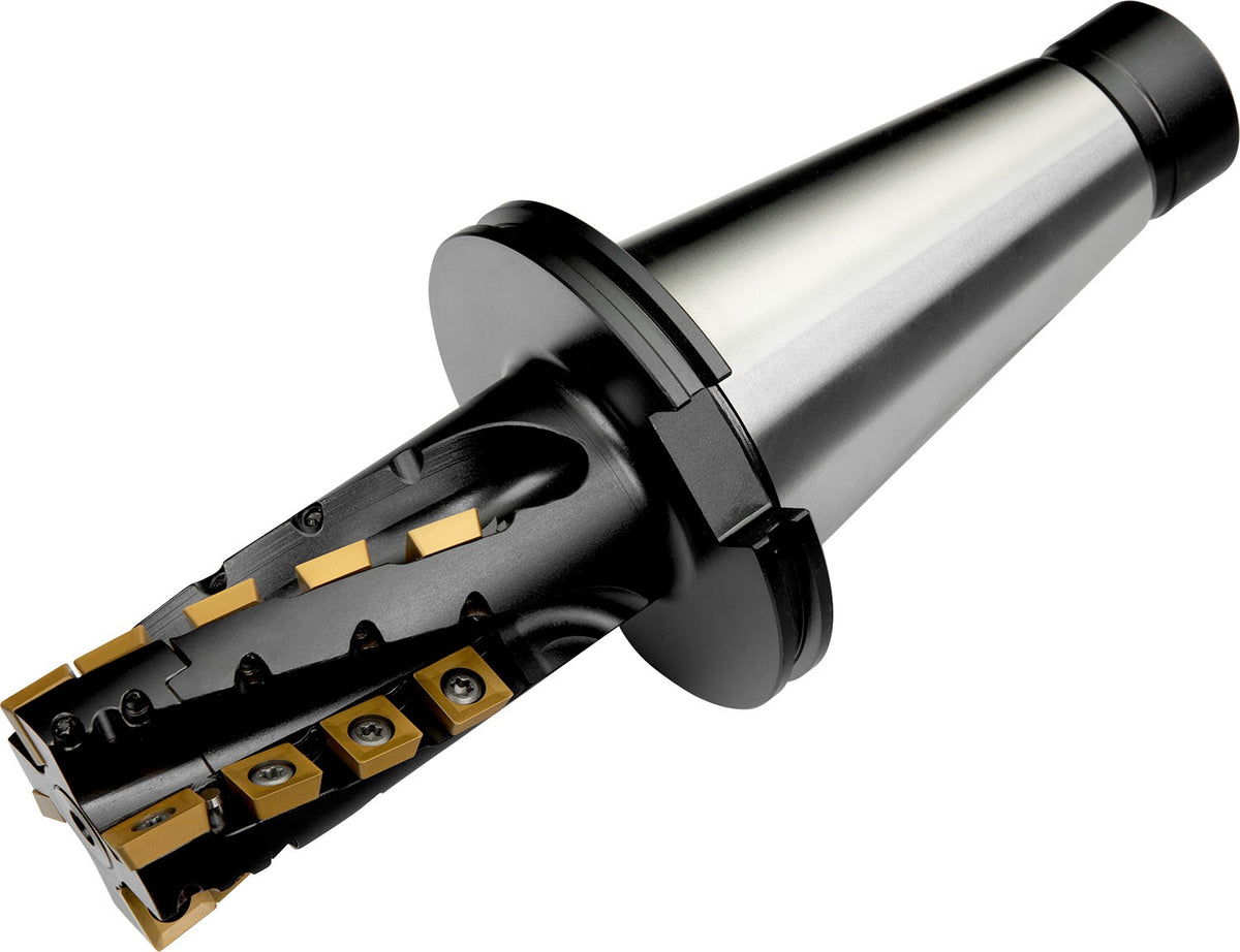 PRAMET Walzenstirnfräser ISO 50J4R124X50-SSAP55+21, Schneid-D. 50 mm, Rechtslauf, für tiefes Schulter- und Nutfräsen