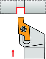 PRAMET Außen-Stechwerkzeug ISO P61.SFL-1616H-06 mit X61 WSP Linkslauf