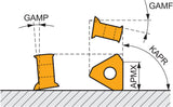 PRAMET Schulterfräser ISO 100A06R-S90TN16-C D.32mm Rechtslauf Schneid-D.100mm
