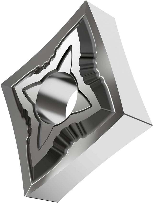 Dormer Pramet Drehwendeschneidplatte CNGG 120402E-SF:H07 – 10 Stück, 80° rhombisch, H07 unbeschichtet
