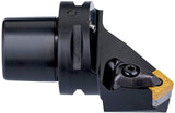 Klemmhalter ISO C4-DSSNL-27042-12 von Dormer Pramet – 40 mm mit Polygonkupplung für Linkslauf
