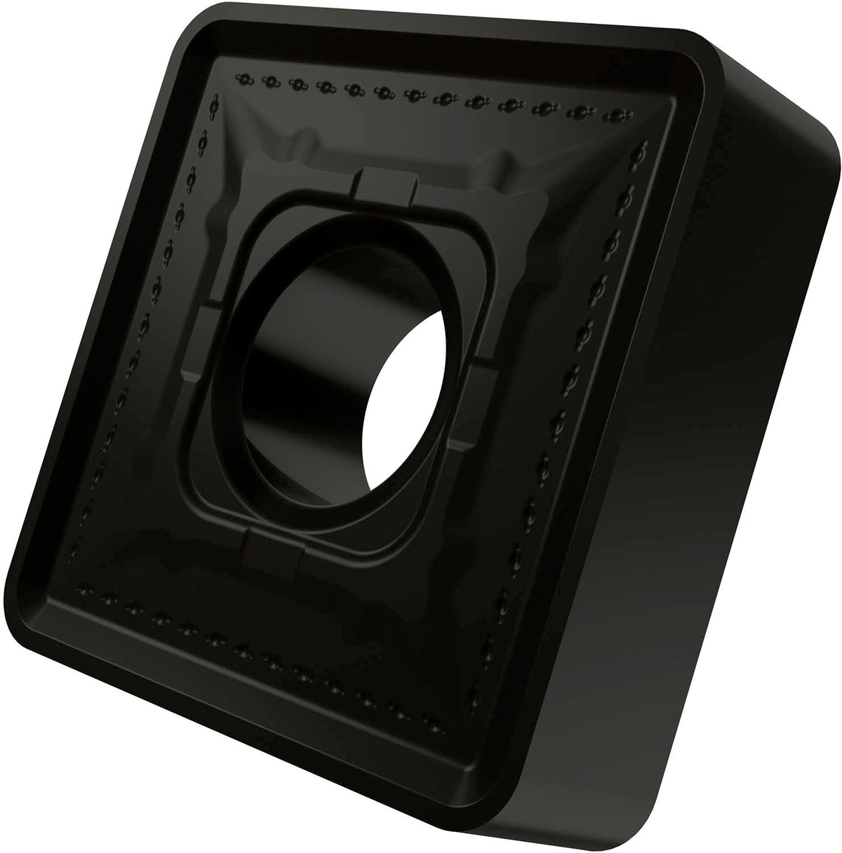 Dormer Pramet Drehwendeschneidplatte ISO SNMM 120408E-NR2:T8430, viereckig, PVD-beschichtet