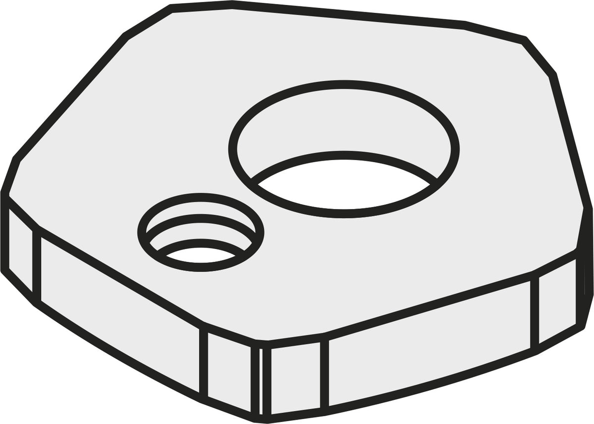 PRAMET Ersatzteil ISO 170.3-852 für Abstechwerkzeuge – 10 Stück