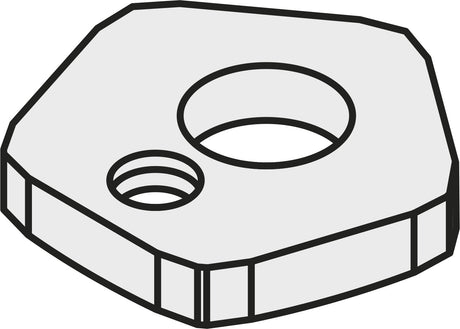 PRAMET Ersatzteil ISO 170.3-852 für Abstechwerkzeuge – 10 Stück