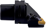 PRAMET Klemmhalter ISO C4-DDJNL-27050-11, D.40 mm, Polygonkupplung, Linkslauf
