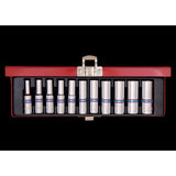 KING TONY Profi-Werkzeuge - 1/4" Steckschlüssel-Set, metrisch - 11 tlg. 2511MR