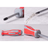 KING TONY Profi-Werkzeuge - POZIDRIV®-Schraubendreher, 60 mm - PZ0 14280023R