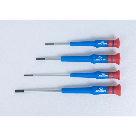 KING TONY Profi-Werkzeuge - Präzisions-Schlitzschraubenzieher,  3x0,5 mm 14323003
