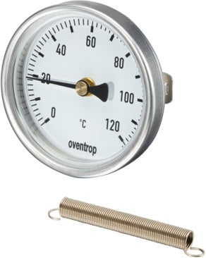 OVENTROP Anliege-Thermometer für Verteiler Multidis – 0-120°C Temperaturkontrolle