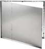 OVENTROP Revisionsrahmen für Regudis W-HTE – Flächenbündiger Wandabschluss, Aluminium, 742 x 660 mm