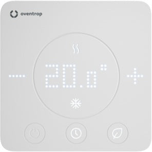 OVENTROP ClimaCon F 100 Raumthermostat Heizen/Kühlen Slave kabelgebunden 230 V Aufputz
