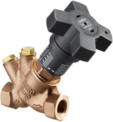 OVENTROP Hydrocontrol VTR Strangregulierventil PN 25 RG classic DN 10 (3/8" IG) – Feinstvoreinstellung, Rotguss