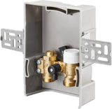 OVENTROP Unibox E BV vario Bypass – Raumtemperaturregler ohne Abdeckung, 3/4 Zoll