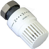 Oventrop Thermostat vindo TH mit Flüssig-Fühler, weiß, mit Nullstellung – M30 x 1,5