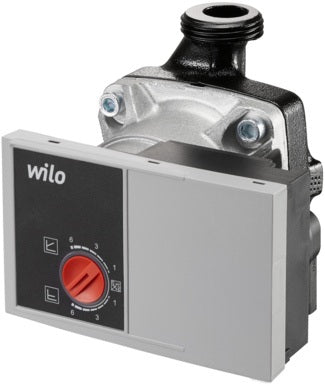OVENTROP Hocheffizienzpumpe Wilo Yonos PARA RS 15/6 für Regufloor HW/HC/H – 130 mm, stufenlos