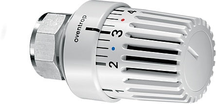 OVENTROP Thermostat Uni LR 7-28 °C mit Flüssig-Fühler, weiß, Nullstellung