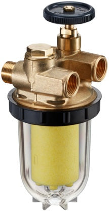 Oventrop Oilpur Heizölfilter-Zweistrang DN 10 mit Niro-ES-Sieb 100-150 µm