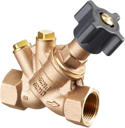 Oventrop Strangabsperrventil Hydrocontrol ATR PN 25 DN 10 (3/8 Zoll) mit Muffengewinde