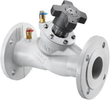 OVENTROP Hydrocontrol VFC Strangregulierventil PN 16 DN 20 Flansch – Grauguss, mit Messventilen