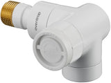 OVENTROP Thermostatventil Baureihe E Winkel-Eck links DN 15 1/2Z PN 10 anthrazit