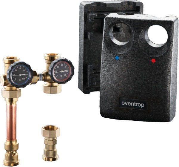 Oventrop Regumat S-130 Kessel-Anbindesystem DN 25 ohne Pumpe – ungemischte Heizkreisstation