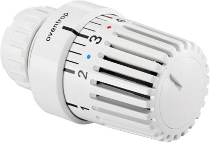 OVENTROP Thermostat Uni LD weiß mit Nullstellung – Flüssig-Fühler & Frostschutz