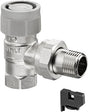 OVENTROP Thermostatventil AQ Eck DN 25 M30x1,5 – Druckunabhängig mit stufenloser Voreinstellung