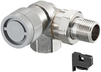 Oventrop AQ Thermostatventil Winkel-Eck DN 15 links M30x1,5 mit automatischem Abgleich