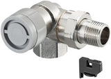 Oventrop AQ Thermostatventil Winkel-Eck DN 15 links M30x1,5 mit automatischem Abgleich
