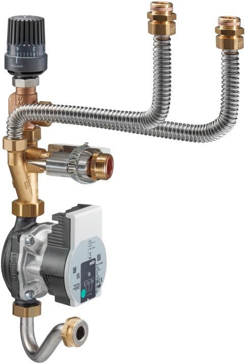 OVENTROP OV Vorlauftemperatur-Regelmodul für Regudis W-HTE – Thermostatische Regelung 20–50 °C