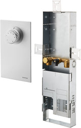Oventrop Montagekanal für Unibox mit Absperrung, Bautiefe 57 mm, ausziehbar