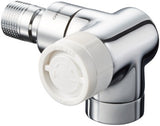 OVENTROP Thermostatventil Baureihe E Winkel-Eck links DN 15 1/2 Z PN 10 Edelstahl-Design