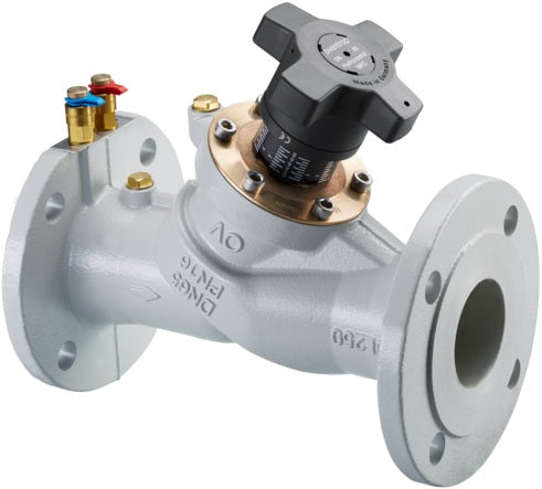 OVENTROP HydroControl MFC Strangregulierventil PN 16 DN 65 Grauguss mit Messblende