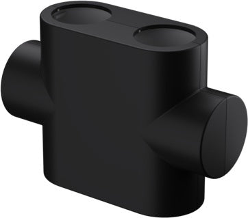 OVENTROP Design-Abdeckung für Multiblock T-RTL verchromt – Hahnblock Zubehör