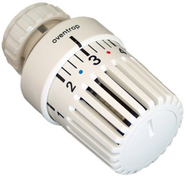 OVENTROP Thermostat Uni LD weiß mit Nullstellung – Flüssig-Fühler & Frostschutz