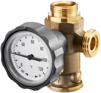 Oventrop Regusol Pumpenkugelhahn DN 25 mit Sperrventil – Messing, PN 10, bis Baujahr 2015