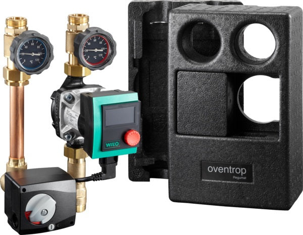 Oventrop Regumat M3-130 Kessel-Anbindesystem DN 20 mit Grundfos ALPHA2 15-60 Pumpe