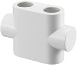 Oventrop Design-Abdeckung für Multiblock T Durchgang, anthrazit – Hahnblock-Zubehör